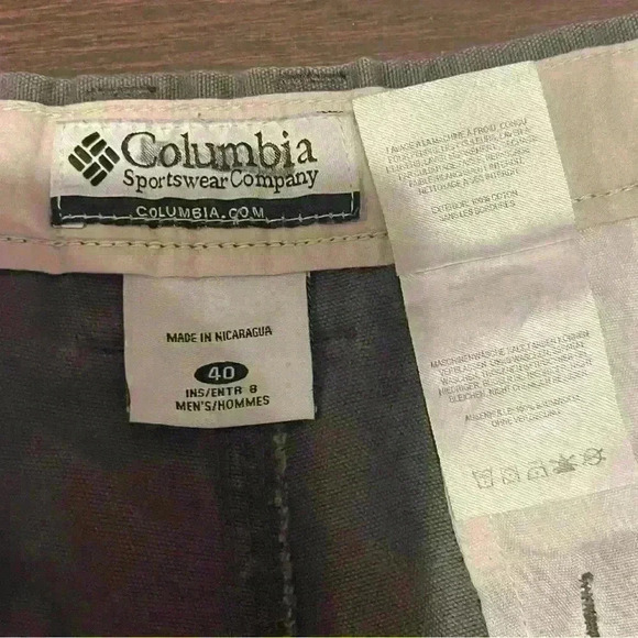 Columbia Men’s Utility Shorts Size 40 Color Brown - Picture 4 of 6